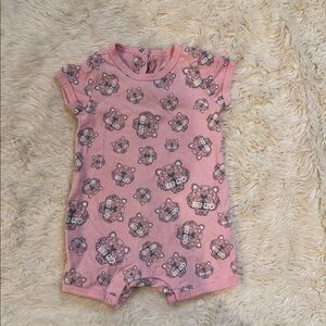 Pink Kenzo Sleeveless Onesie